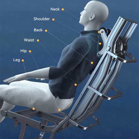 2023 Precio barato 4D Silla de masaje de lujo Fábricas Fabricante 4D Silla de masaje Cuerpo completo