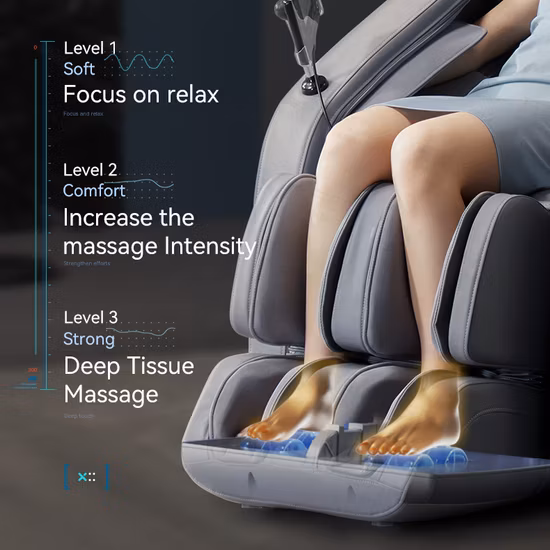 El mejor precio barato eléctrico de gravedad cero, Shiatsu, amasado, cuerpo completo, 4D, sillón reclinable, SPA, Gaming, oficina, silla de masaje de lujo